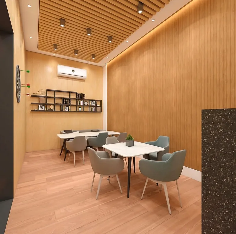PVC Wall & Ceiling Panels installed by Sehgal Home Studio in Delhi NCR