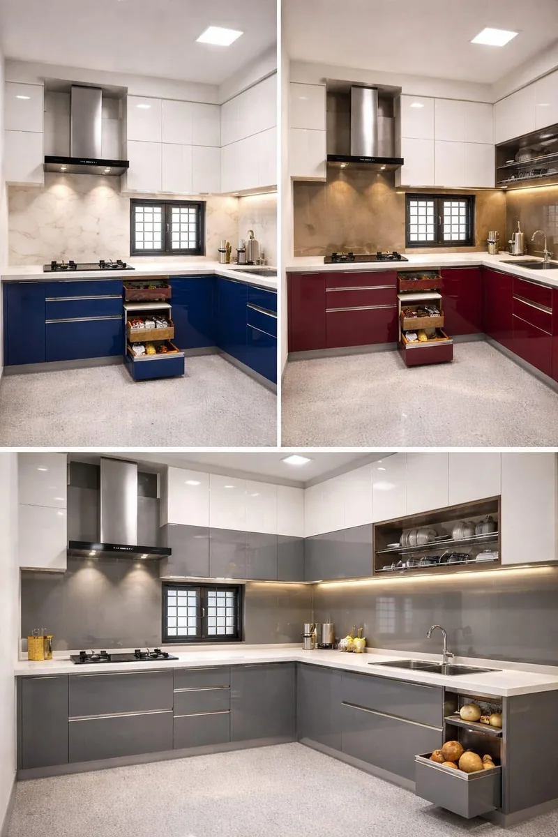 Modular kitchen design by Sehgal Home Studio in Delhi NCR — 3