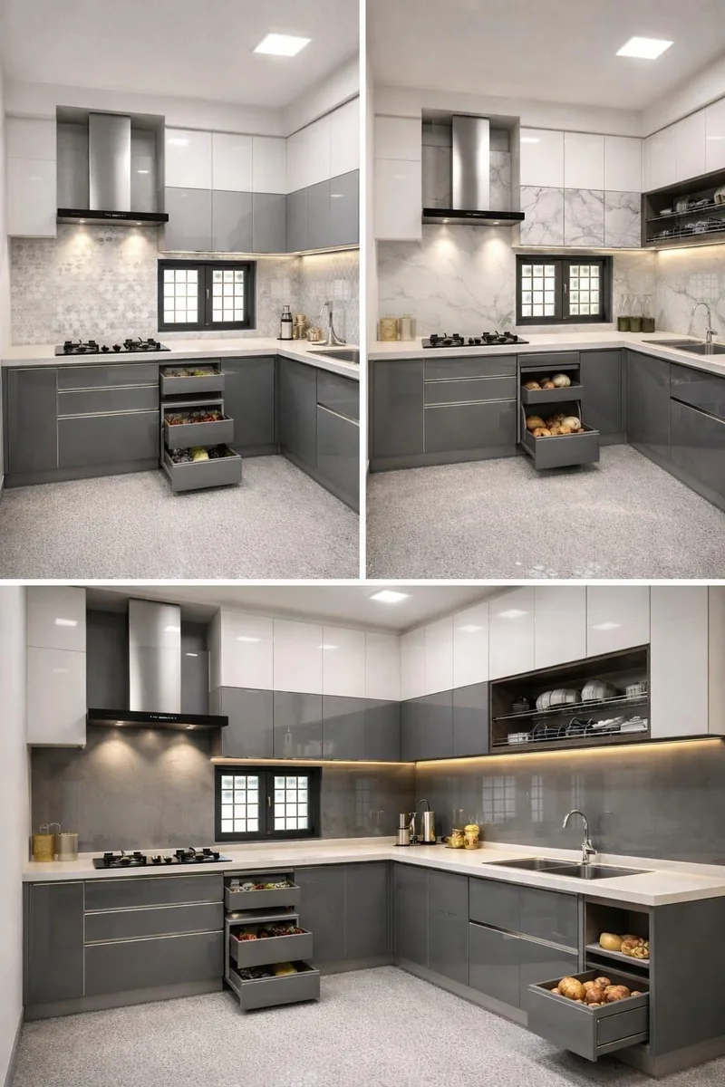 Modular kitchen design by Sehgal Home Studio in Delhi NCR — 4
