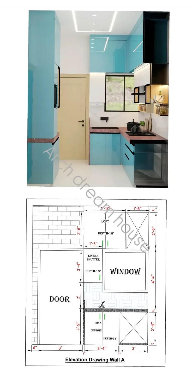 Modular kitchen design by Sehgal Home Studio in Delhi NCR — 5